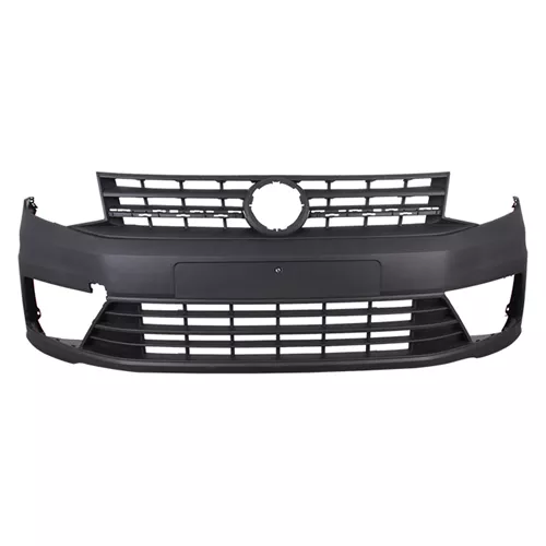 Volkswagen Caddy  15/20  Ön Tampon Siyah (Panjurlu/Sis Delikli Maxı Van) (Eurobump) Caddy