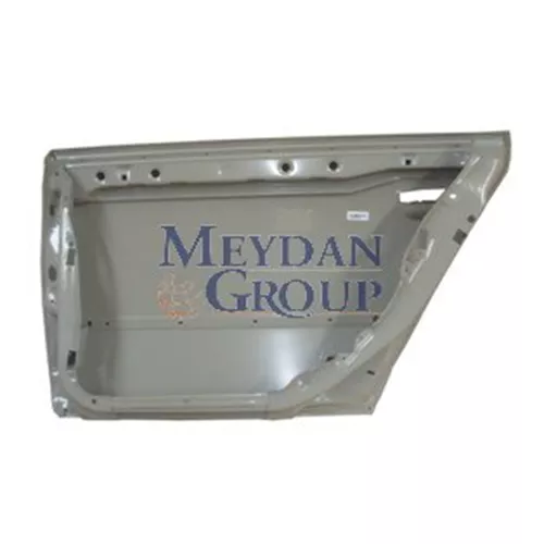 4B0833052 Audi A6 01/04  Arka Kapı Sağ Direksiz Ve Çerçevesiz (Gri Boyalı) (Simyi) - Ankara Ostim Yedek Parça